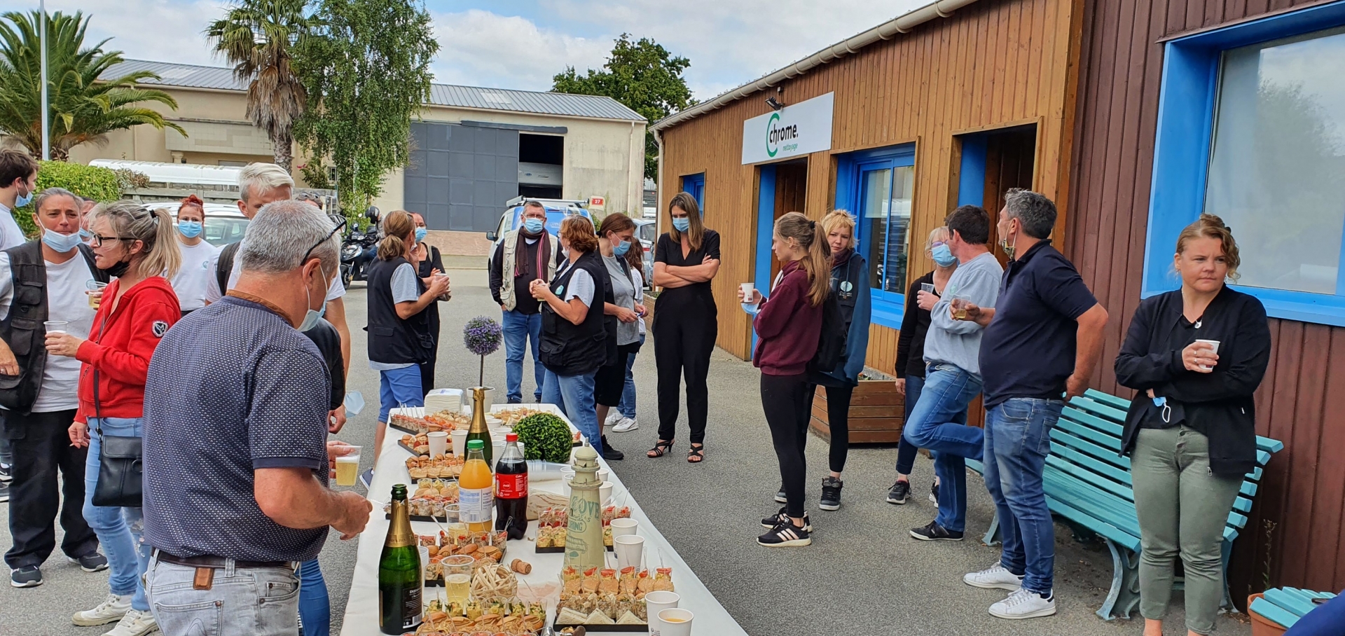 BUFFET DE FIN DE SAISON ESTIVALE A CHROME LA BAULE ! 