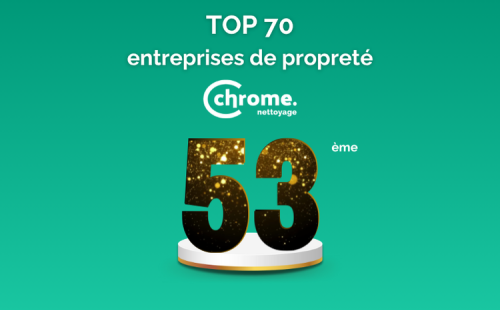Chrome grimpe à la 53ème place !