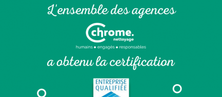 Chrome Nettoyage étend sa qualification! Chrome Nettoyage étend sa qualification!