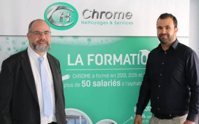 CHROME, la société de nettoyage en Eure-et-Loir s'installe à Dreux