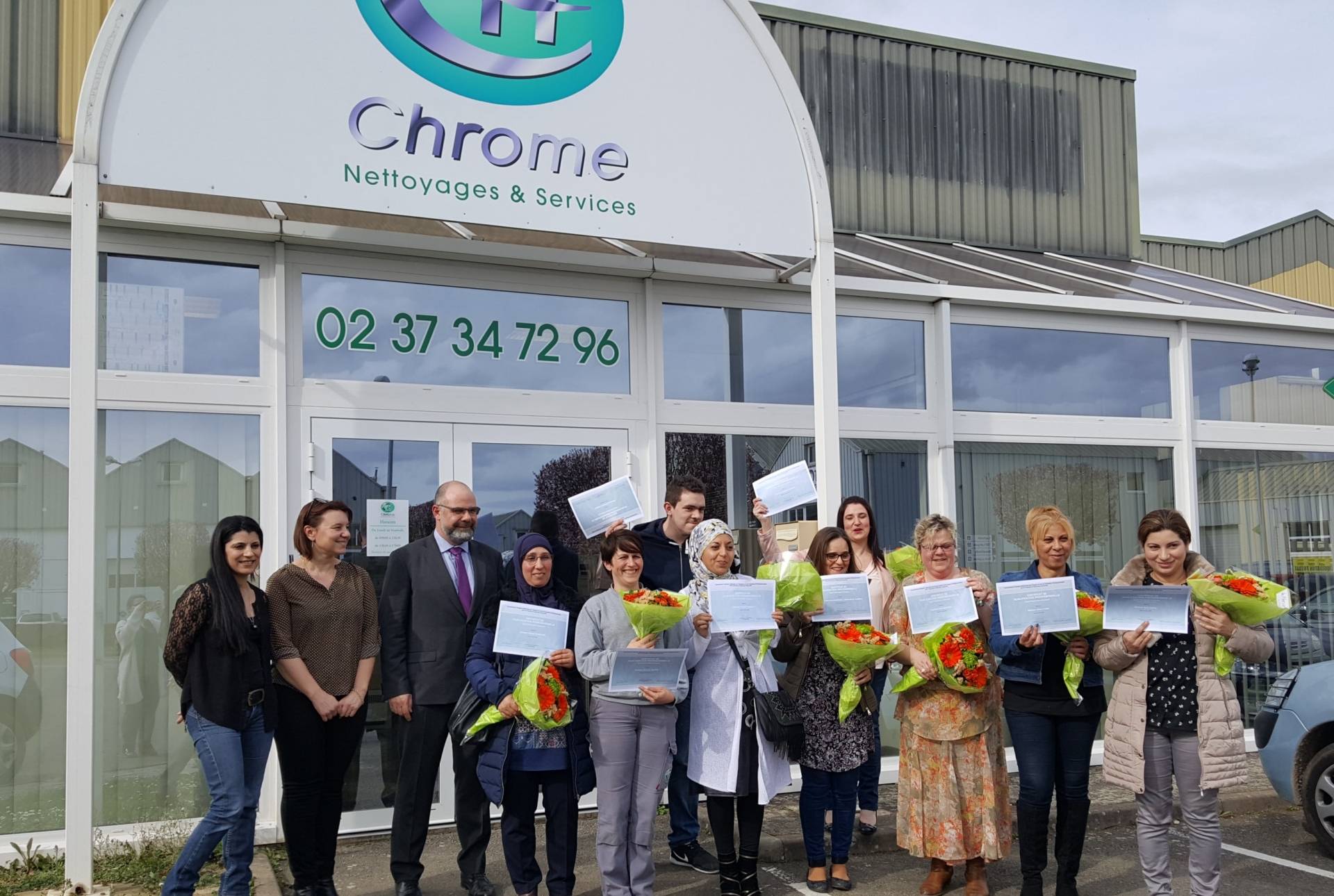 Remise de diplôme 